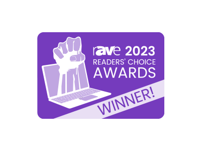 rAVe 2023 reader's choice awards winner!