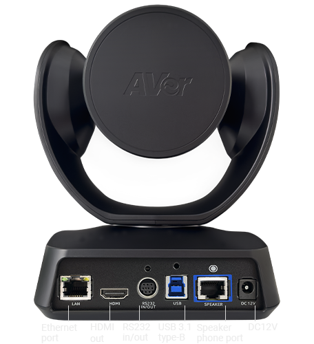 VC520 Pro3 video conferencing system back