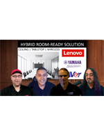 Lenovo, Yamaha & AVer Hybrid Meeting Bundle for Zoom and MS Teams Rooms