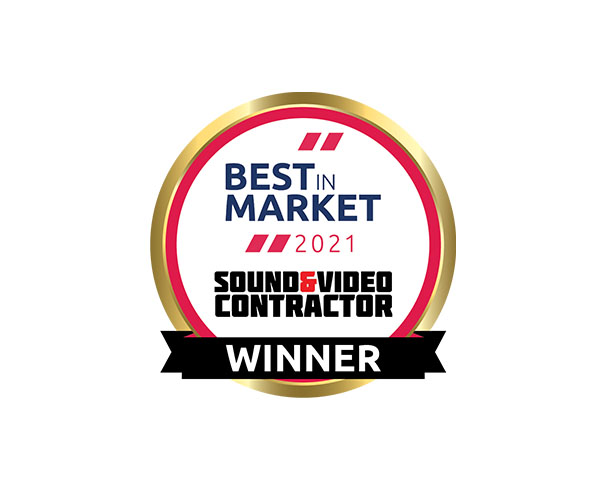 Sound & Video Contractor Best in Market Winner 2021