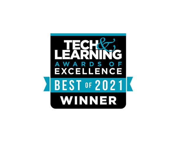 Tech&Learning Awards of excellence Best of 2021 Winner