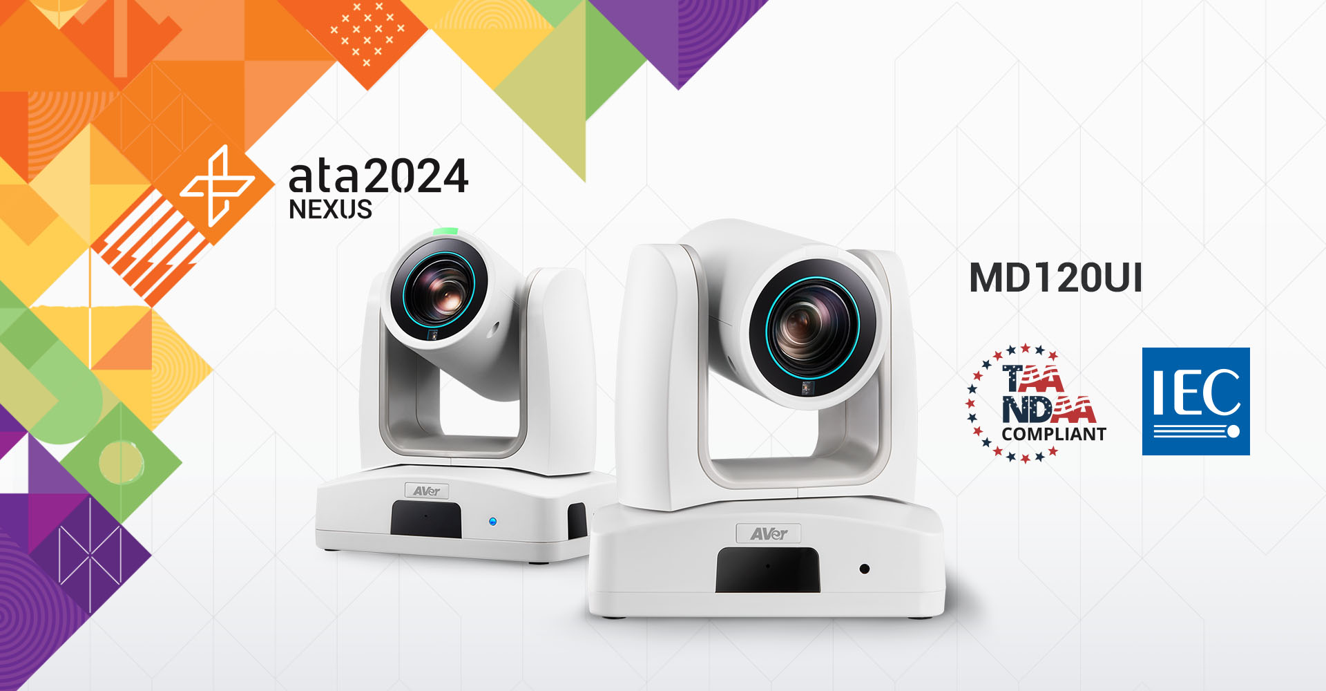AVer to Unveil MD120UI Medical Grade PTZ Camera to Revolutionize Patient Monitoring at ATA Nexus 2024