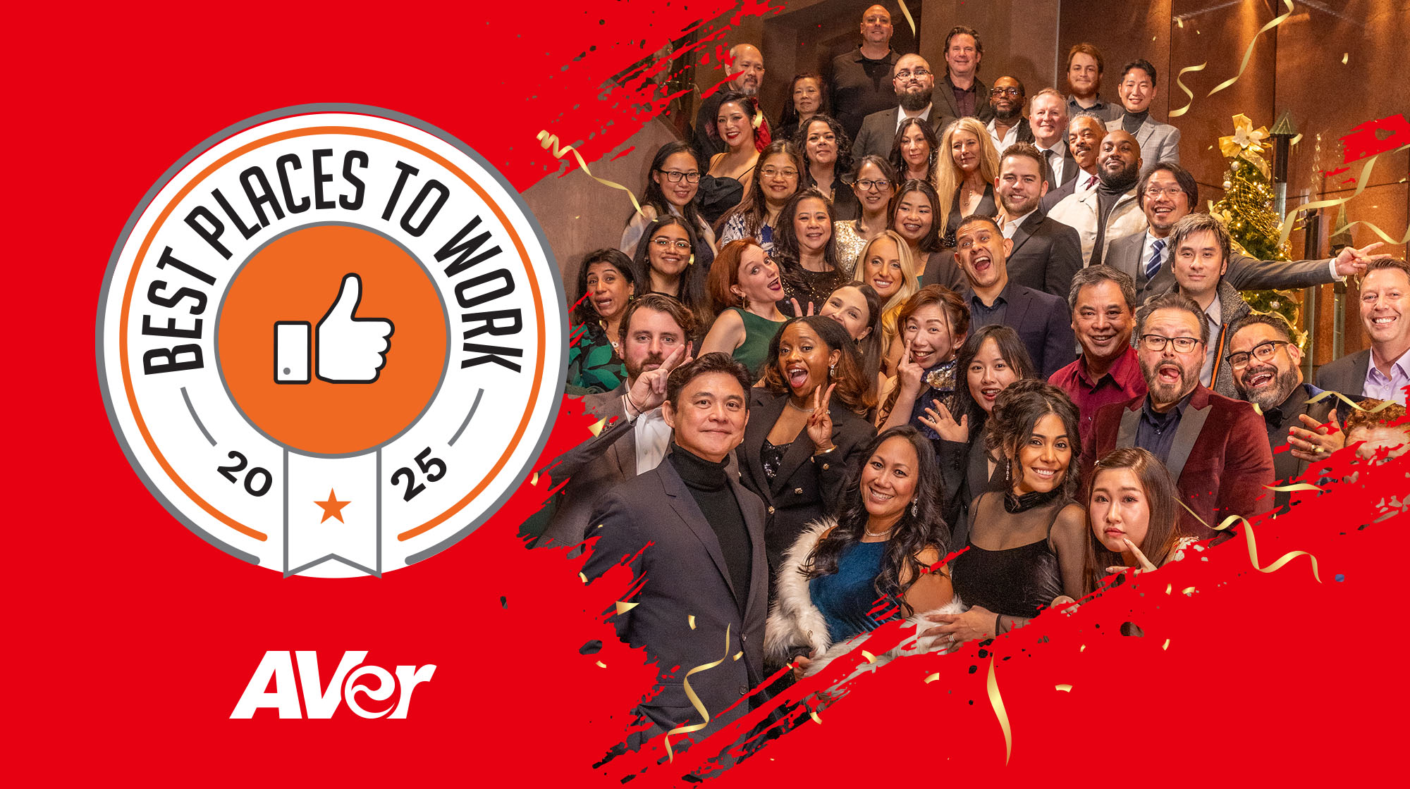 AVer Earns Prestigious Recognition as a 2025 Best Place to Work