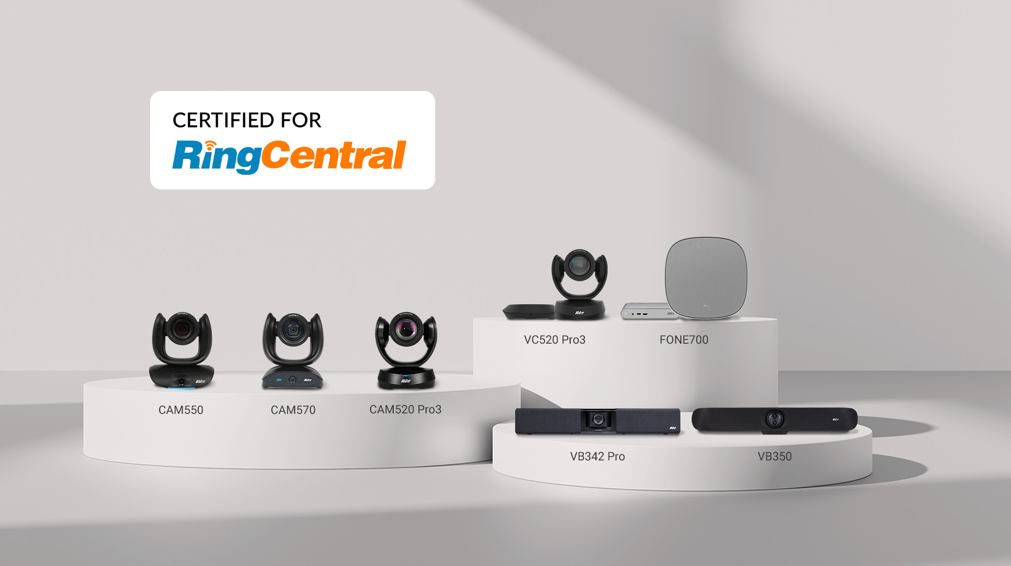 AVer Announces RingCentral Certification for Seven Video Conferencing Devices