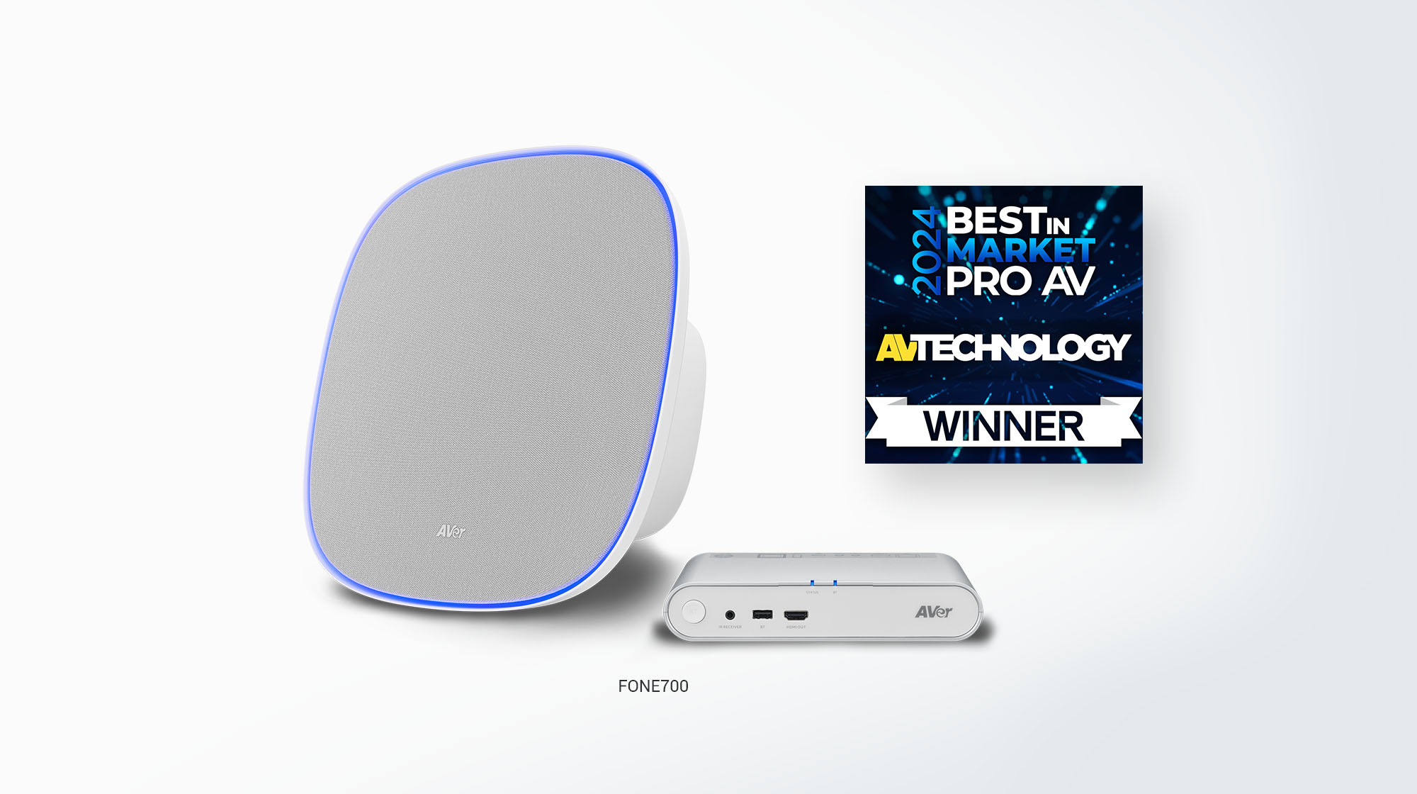 AVer’s FONE700 Ceiling Speakerphone Wins Prestigious Pro AV Best in Market Award