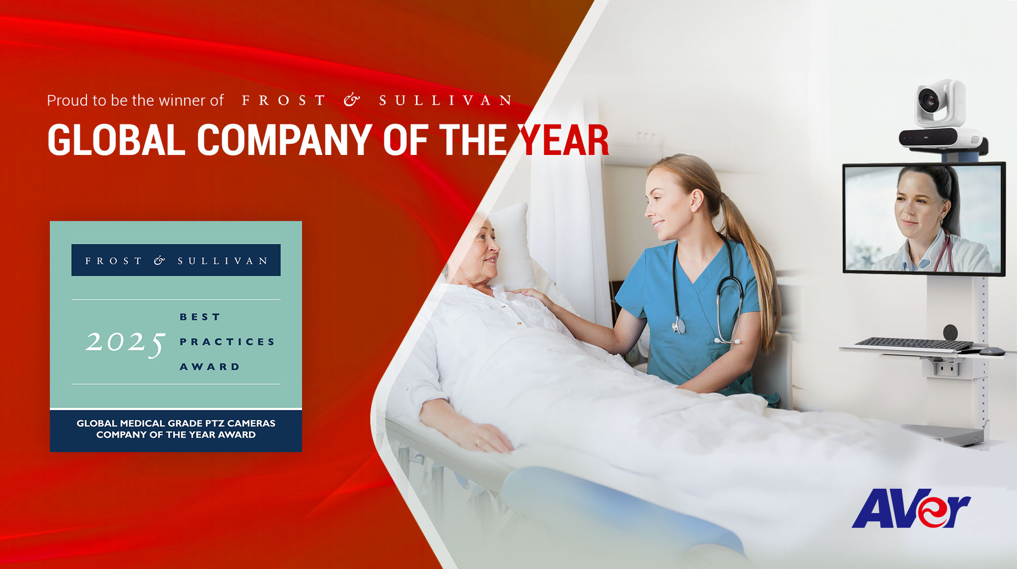 AVer Receives Frost & Sullivan’s 2025 Global Company of the Year Recognition