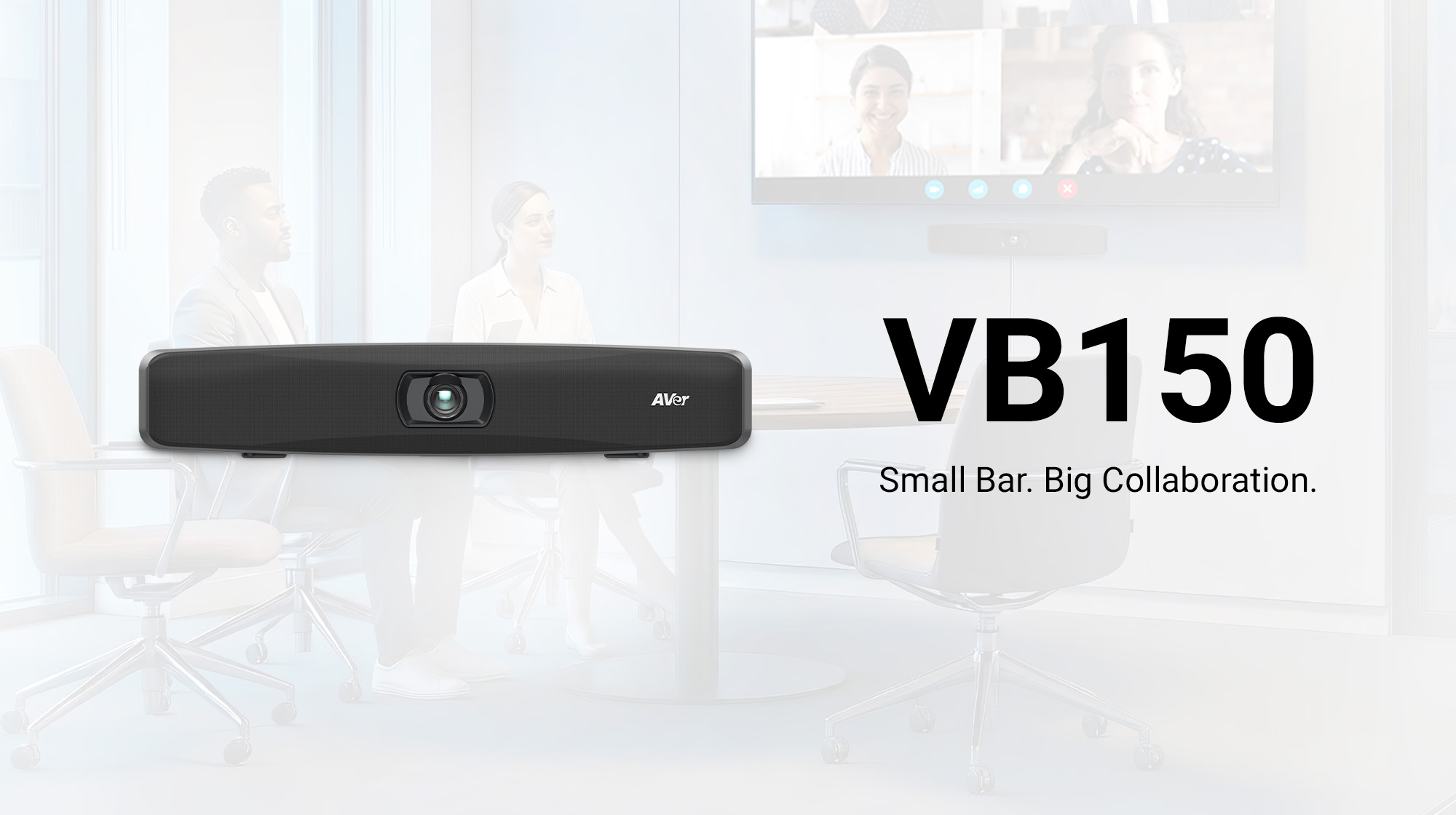 AVer Introduces VB150, a Next-Generation USB Video Bar