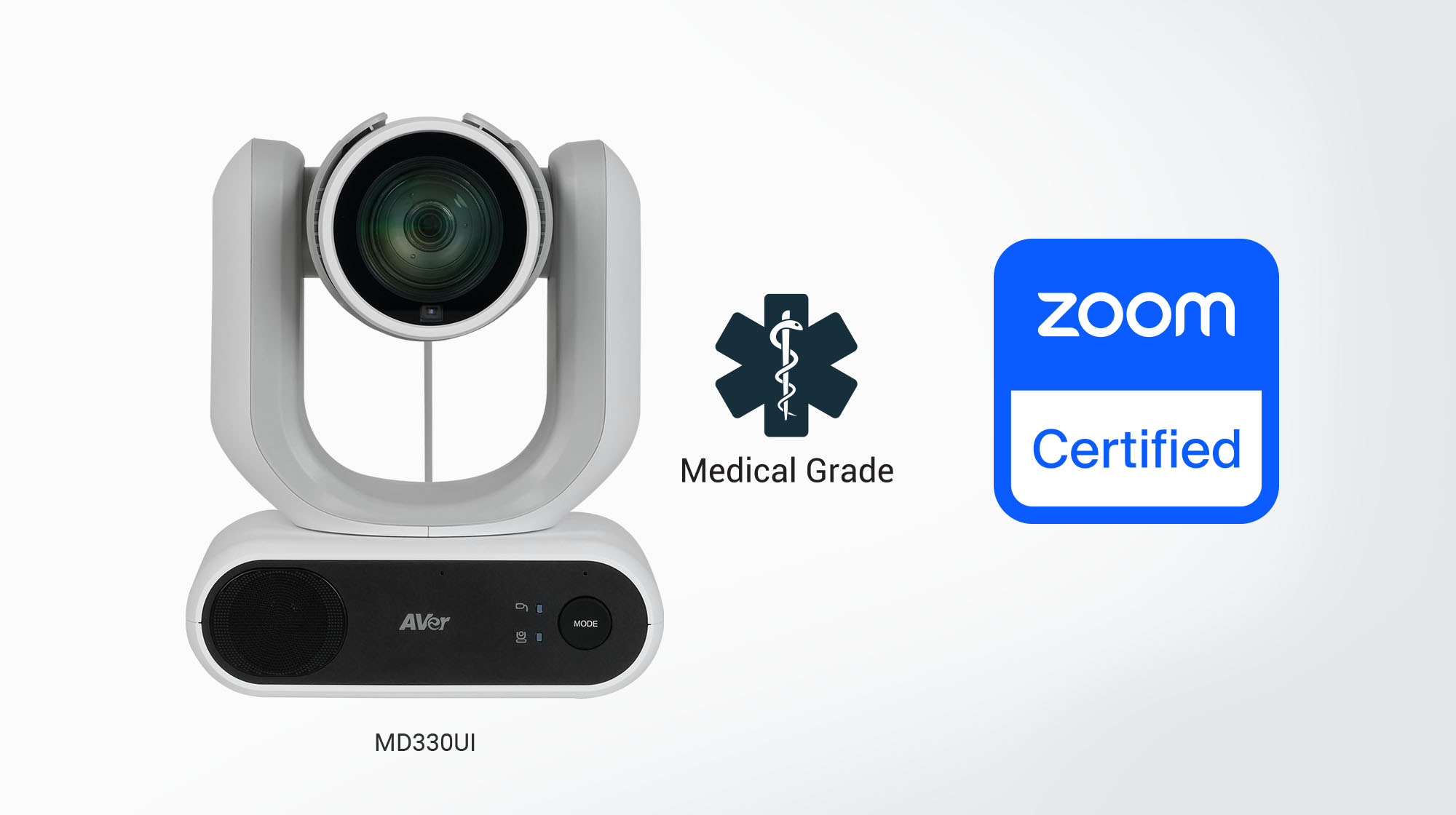 AVer MD330UI First Medical Camera to Attain Zoom Pro AV Camera Certification