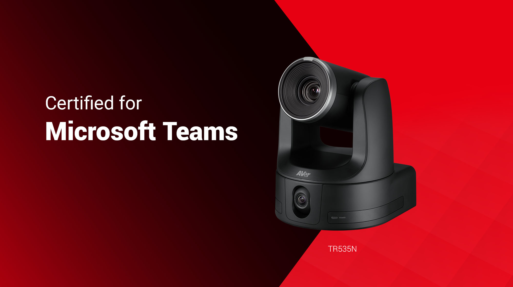 AVer’s TR535 Obtains Certification for Microsoft Teams