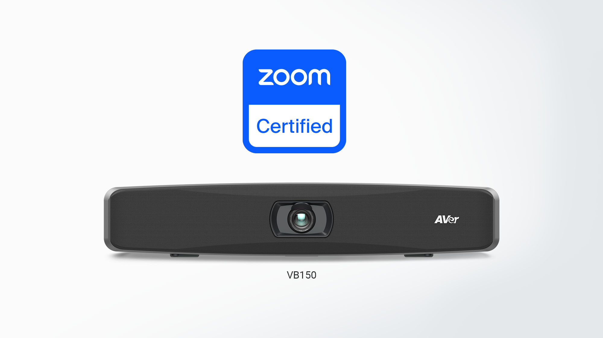 AVer VB150 Earns Zoom Rooms Certification6
