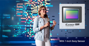 With 1-Inch Sony Sensor