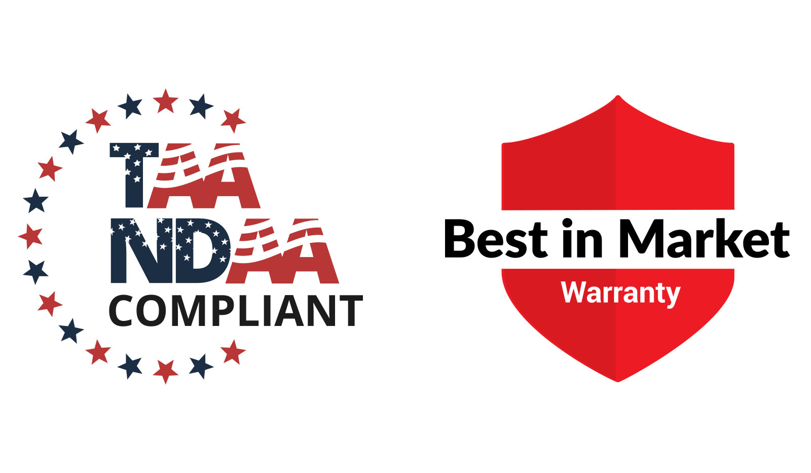 NDAA/TAA, Best in Market Warranty